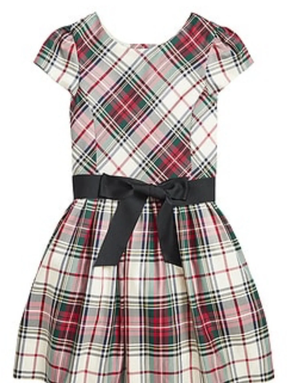 Ralph Lauren plaid twill dress and bloomer